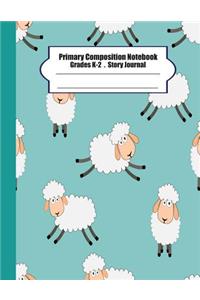 Primary composition notebook