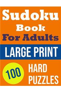 Sudoku Book For Adults Large Print