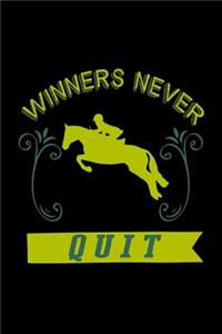 Winners never quit