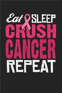Eat Sleep Crush Cancer Repeat