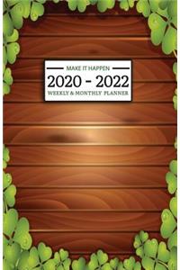 2020 - 2022 Weekly & Monthly Planner
