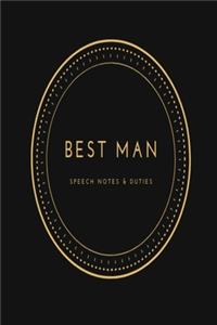 Best Man Speech Notes & Duties