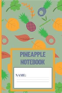 Pineapple notebook