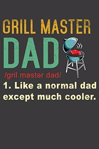 Grill Master Dad Like A Normal Dad Except Much Cooler