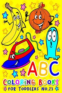 ABC Coloring Books for Toddlers No.23