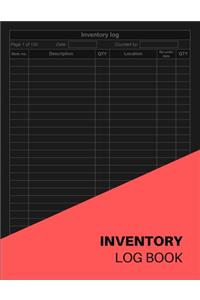 Inventory Log Book