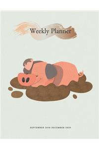 Weekly Planner September 2019 - December 2020