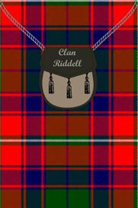 Clan Riddell Tartan Journal/Notebook