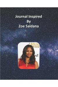 Journal Inspired by Zoe Saldana