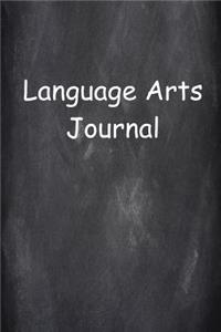 Language Arts Journal Lined Journal Pages