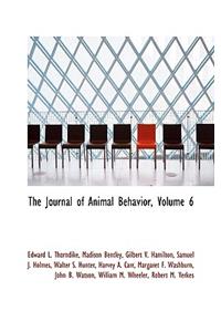 The Journal of Animal Behavior, Volume 6