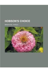 Hobson's Choice