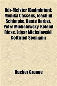 Ddr-Meister (Badminton)
