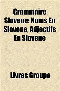 Grammaire Slovne
