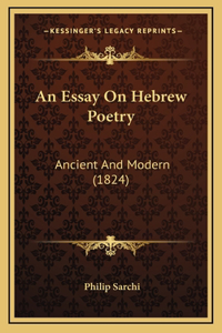 An Essay On Hebrew Poetry