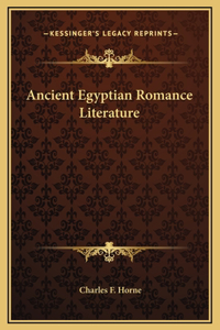Ancient Egyptian Romance Literature