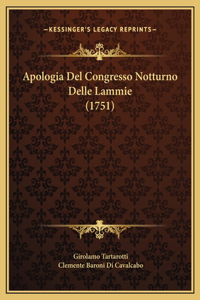 Apologia Del Congresso Notturno Delle Lammie (1751)
