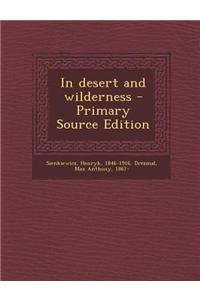 In Desert and Wilderness