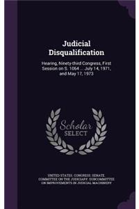 Judicial Disqualification