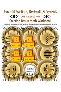 Pyramid Fractions, Decimals, & Percents - Fraction Basics Math Workbook