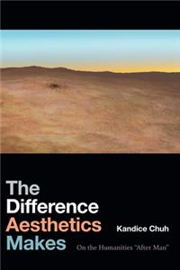 Difference Aesthetics Makes: On the Humanities "After Man"