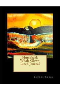 Humpback Whale Glow Lined Journal