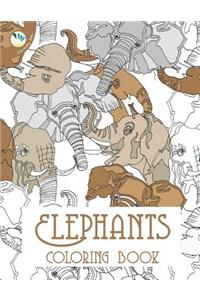 Elephant Coloring Book