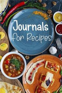 Journals for Recipes