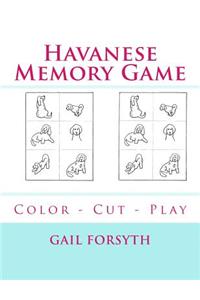 Havanese Memory Game