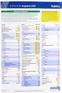 ICD-10-CM 2020 Snapshot Coding Card: Pediatrics