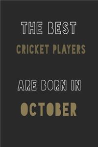 The Best Cricket Players are Born in October journal