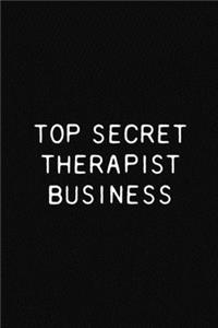 Top Secret Therapist Business