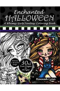 Enchanted Halloween: A Whimsy Girls Fantasy Coloring Book