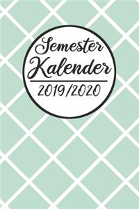 Semester Kalender 2019 / 2020