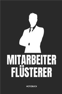 Mitarbeiter-Flüsterer Notizbuch