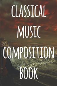 Classical Music Composition Book