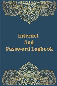Internet And Password Logbook