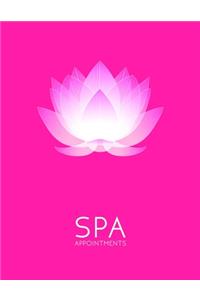 Spa Appointments 2020