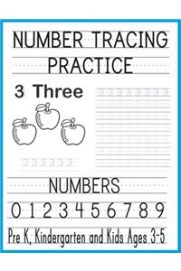 Number Tracing Practice