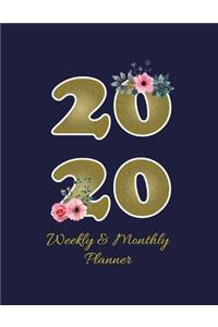 2020 Weekly & Monthly Planner