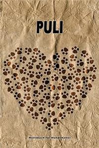 Puli Notizbuch für Hundehalter