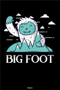 Big Foot Notebook