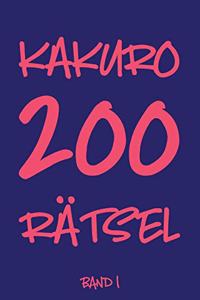 Kakuro 200 Rätsel Band 1