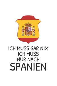 Spanien Notizbuch