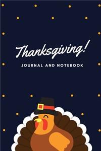 Thanksgiving Journal and Notebook