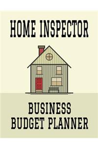 Home Inspector Business Budget Planner
