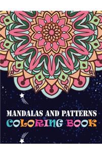 Mandalas And Patterns Coloring Book