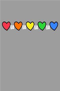 Love Is Love LGBTQ Notebook