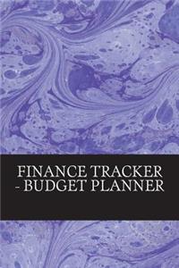 Finance Tracker - Budget Planner