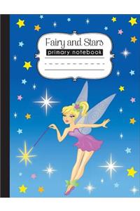 Fairy and Stars Primary Notebook